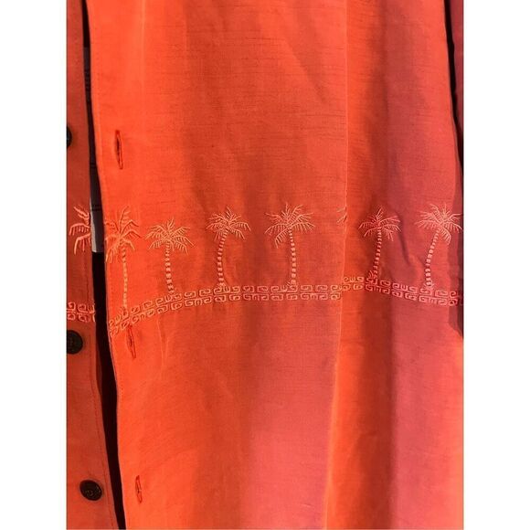 Quiksilver Men's Tahiti Palms 4 Button Up Floral Collared Shirt - Picture 3 of 5